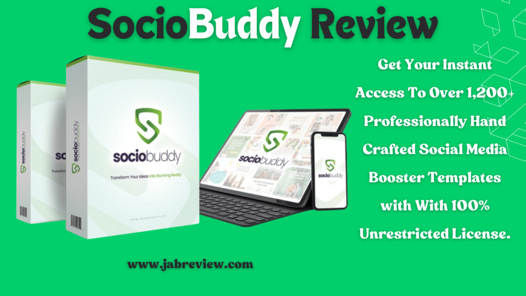 SocioBuddy Review - Social Media Content Booster 2024