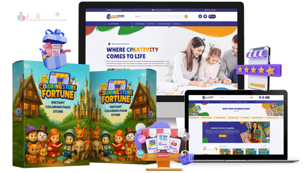 Coloring-Store-Fortune-Review