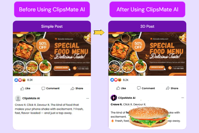 ClipsMate-AI-Before-and-After-Using